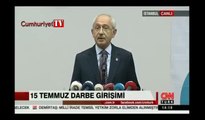 Kılıçdaroğlu canlı yayında darbe gecesi yaşadıklarını anlattı