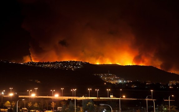 Израиль горит