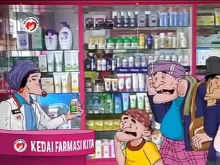 kartun lawak kelakar 13 Samad mengatakan wok yah