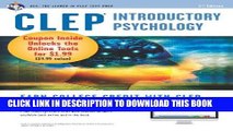 EPUB DOWNLOAD CLEP Introductory Psychology w/ Online Practice Exams (CLEP Test Preparation) PDF