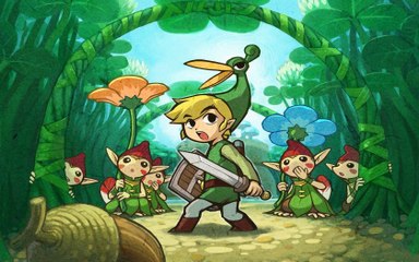 Zelda Minish Cap - 08 - Le marais de Tabanta