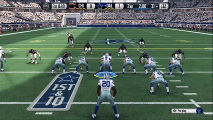 TD McFadden vs Chicago Madden NFL 16