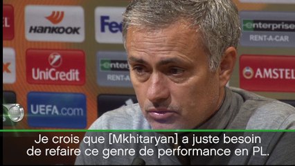 Man Utd - Mourinho : "On sait pourquoi on a acheté Mkhitaryan"