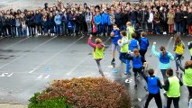 Concours FLASHMOB UNSS championnat du monde de HANDBALL 2017 association sportive collège Racan Neuvy Le Roi