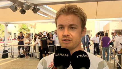 Grand Prix Abu Dhabi - Rosberg et Hamilton parlent du titre