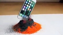 IPhone 6s vs Volcano lava powder really horrible