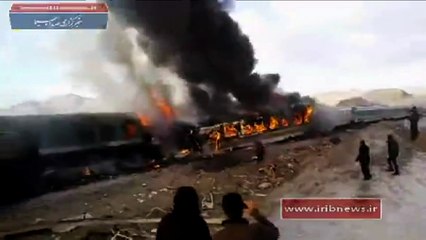 Mais de 30 mortos em choque de trens no Irã