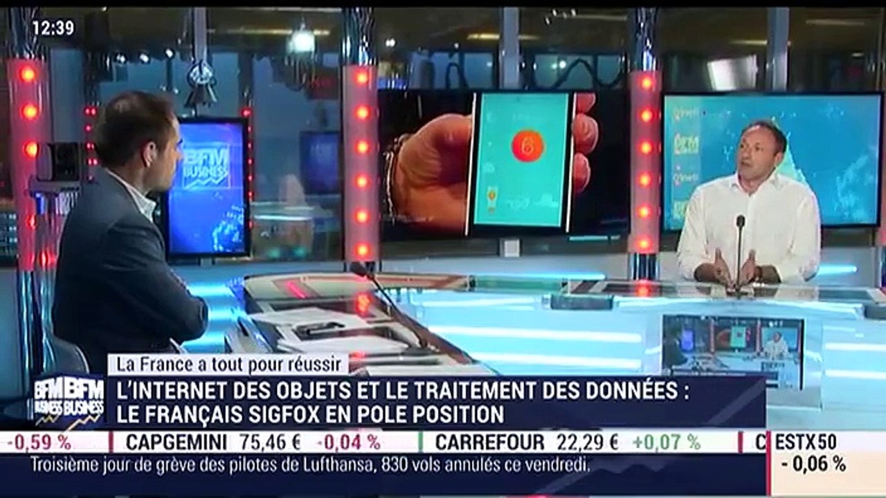 Sigfox lève 150 millions d'euros - 25/11