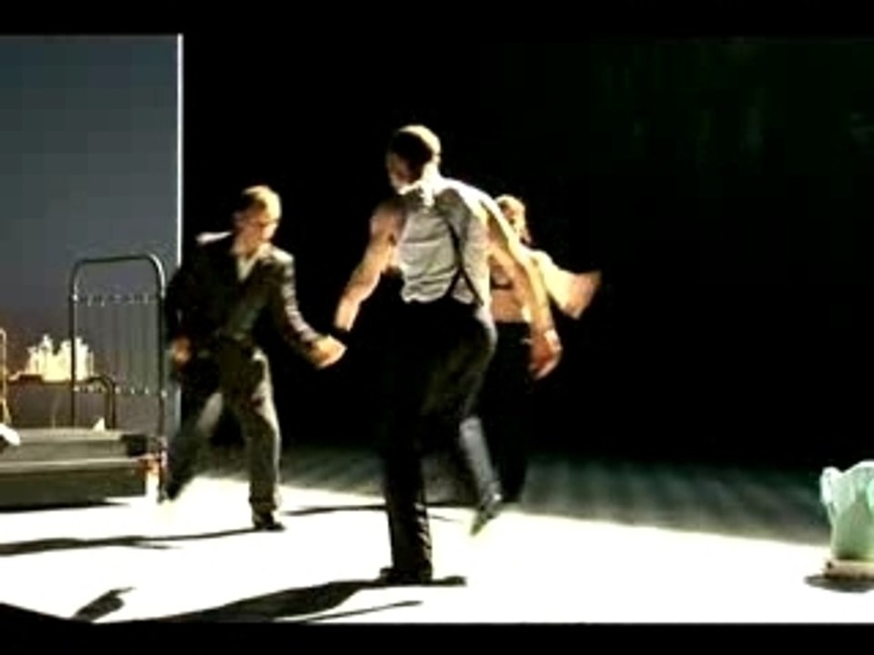 Joë Bousquet dances in the dark