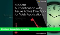 FAVORITE BOOK  Modern Authentication with Azure Active Directory for Web Applications (Developer