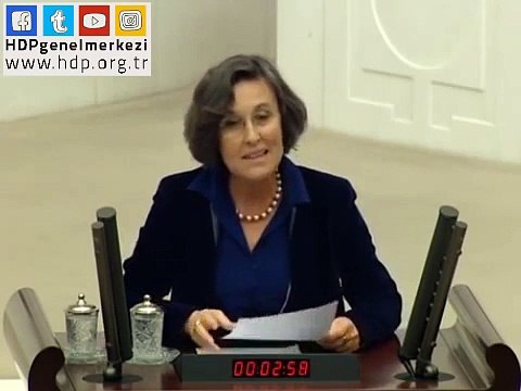filiz kerestecioğlu'nun Bugün Meclisteki Tarihi Konuşması; İdris Baluken'in olmadığı bir Meclis utanç vericidir