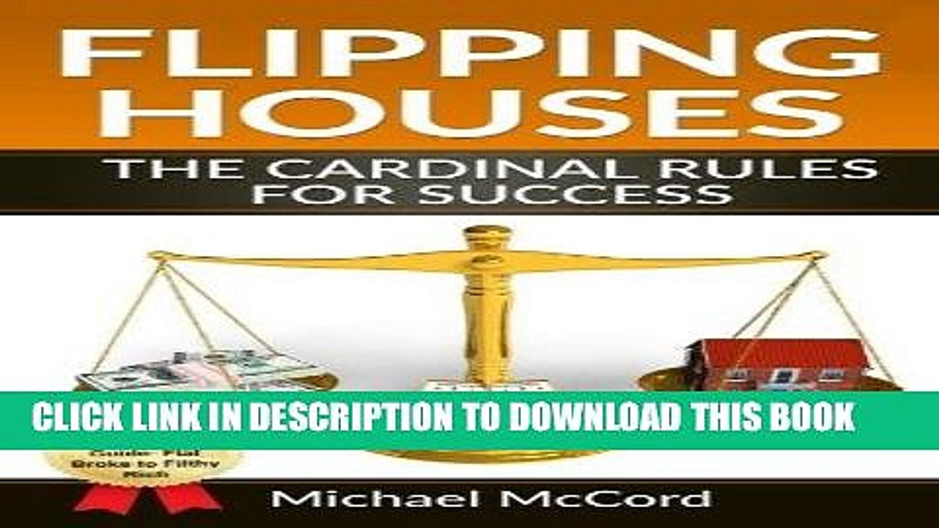 Mobi Download Flipping Houses The Cardinal Rules For Success Real Estate Books Real Estate - 