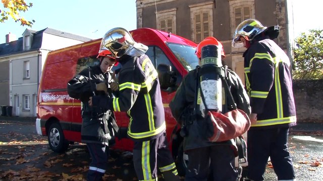 Les jeunes sapeurs-pompiers du Val d’Aubance