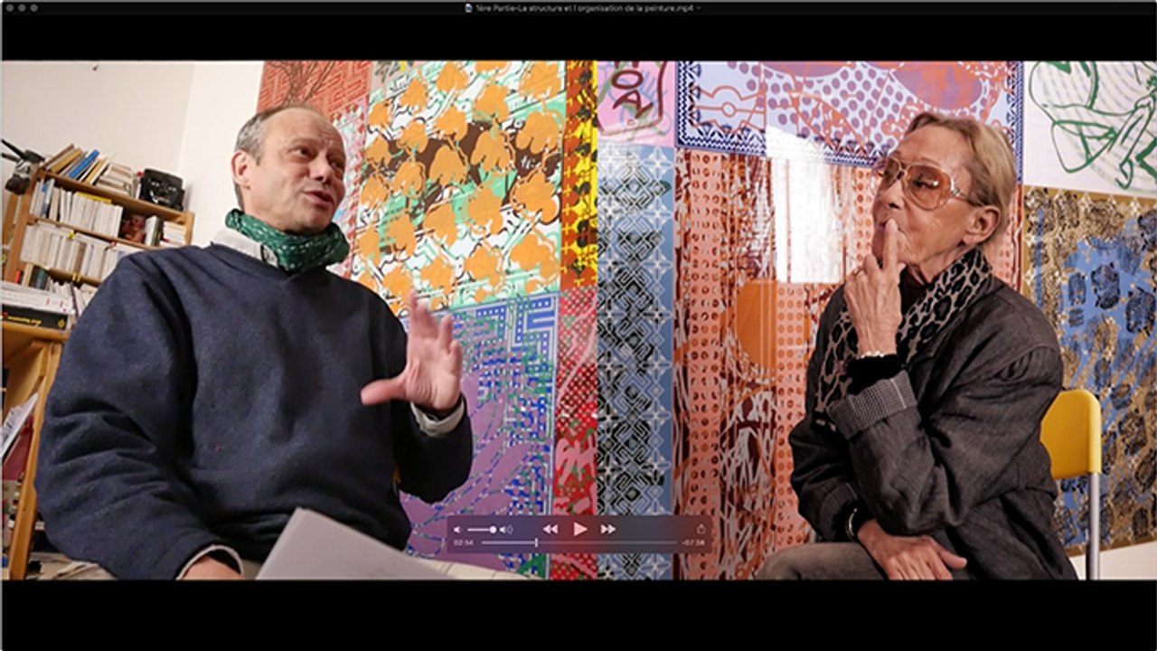 JEAN-PIERRE SERGENT - MARIE-MADELEINE VARET : DIGRESSIONS DANS L’ATELIER (1/8) : LA STRUCTURE ET L'ORGANISATION DE LA PEINTURE