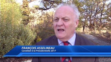 FRANÇOIS ASSELINEAU CANDIDAT A LA PRESIDENTIELLE 2017