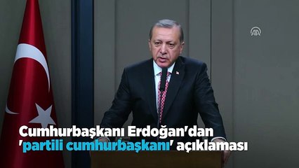 Cumhurbaşkanı Erdoğandan FLAŞ AÇIKLAMA (VİDEO HABER)