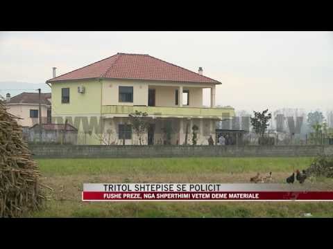 Tritol shtëpisë së policit në Fushë Prezë - News, Lajme - Vizion Plus