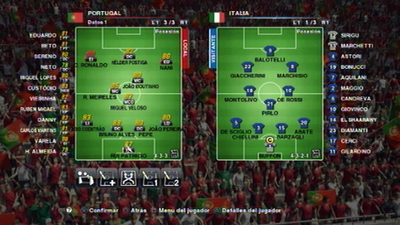 PES 2014 | Cristiano Ronaldo Stats/skills and Portugal stats