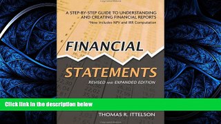 READ THE NEW BOOK Financial Statements: A Step-by-Step Guide to Understanding and Creating