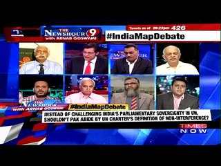 Pakistan is not a nation Arnab Goswami said on Newshour Debate & Pakistani start crying