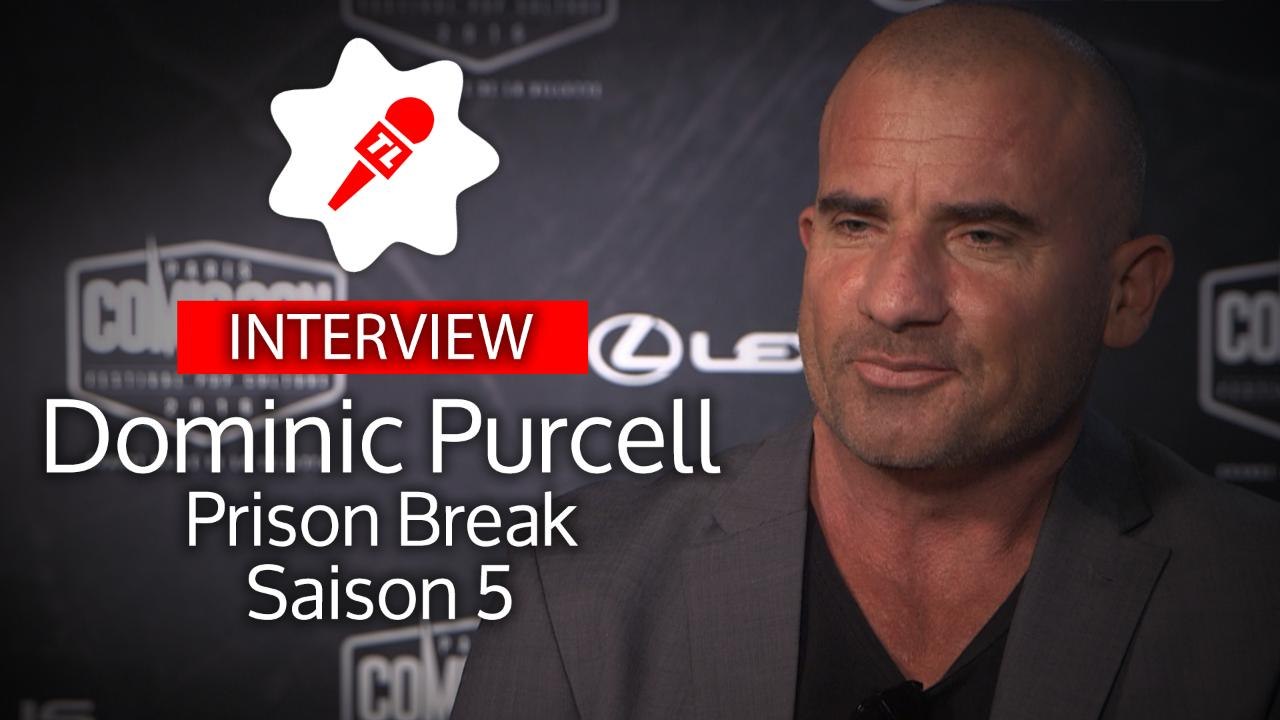 Dominic Purcell (Prison Break) : "Wentworth Miller est comme un frère pour moi, je l'aime !"