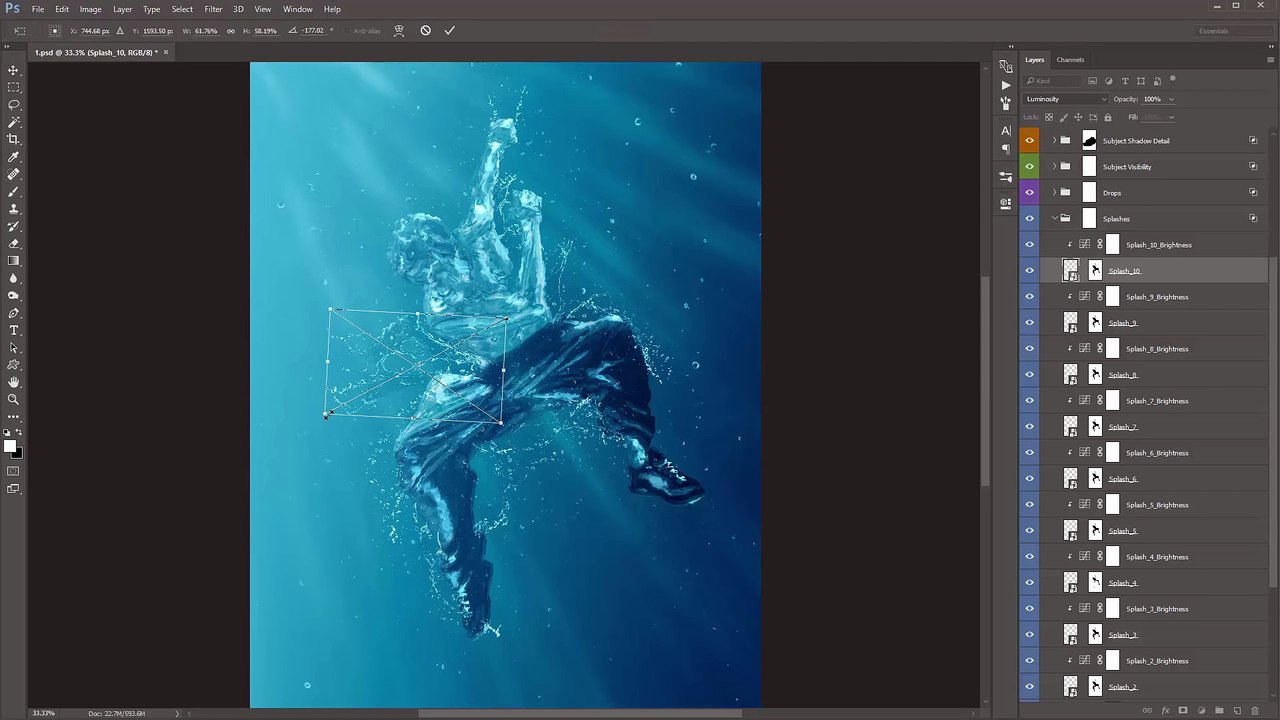 Photoshop CS4 Tutorial  Create a Colorful Aurura Effect