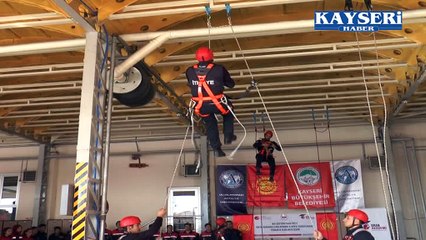 KAYSERİ İTFAİYESİ  HER GÖREVE HAZIR