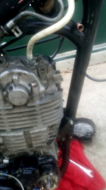 retour a la vie  d un moteur de 500 xt ....