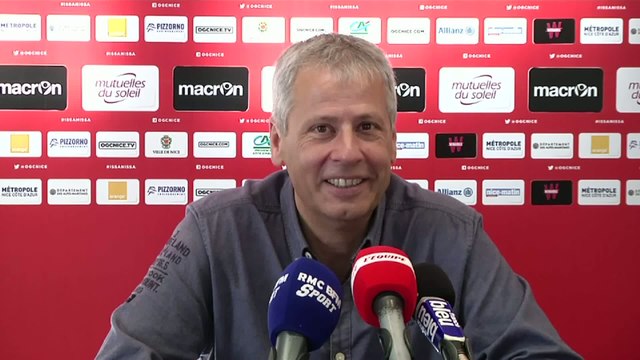 Foot - L1 - OGCN : Favre amusé par l'attitude des supporters niçois