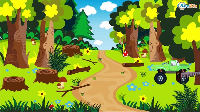 Cartoons for Children - Excavator, Crane Truck & Diggers: Truck Videos for Children