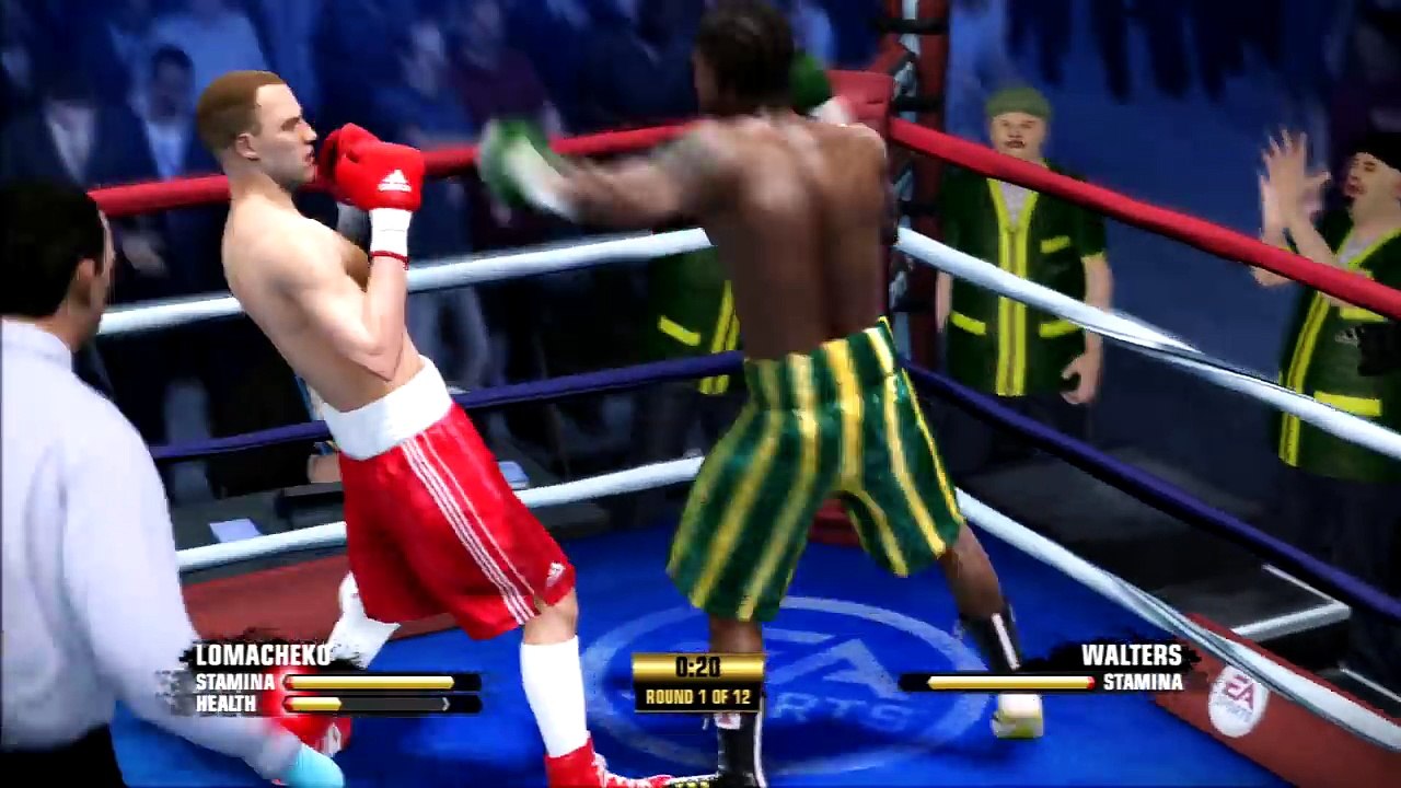 Vasyl Lomachenko VS Nicholas Walters / Василий Ломаченко - Николас Уолтерс (Simulation)