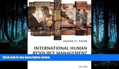 FAVORIT BOOK International Human Resource Management: A Multinational Company Perspective BOOK