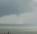 Waterspout Seen Off Sicily During Wave of Bad Weather in Italy