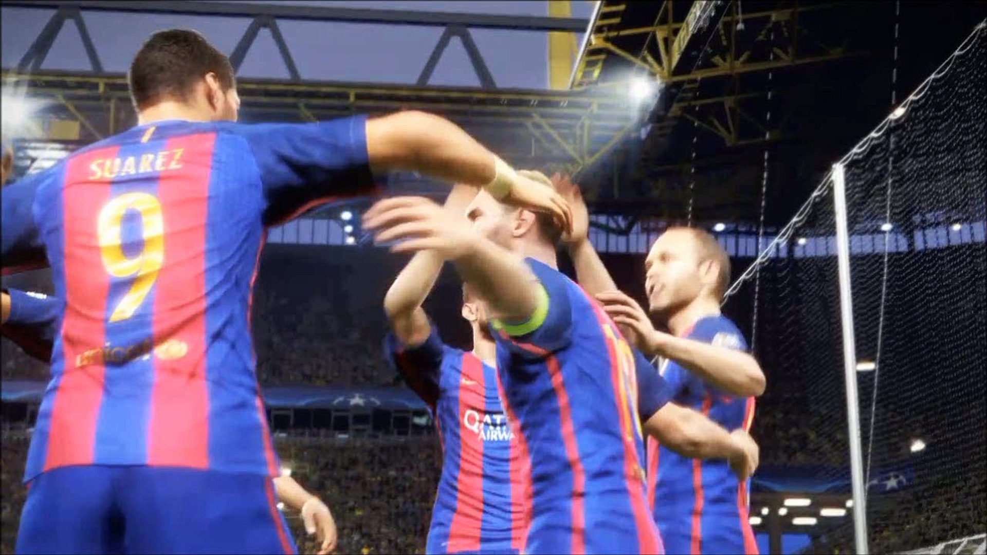 Pes17 Fc Barcelona Borussia Dortmund Uefa Champions League Semi Final 2nd Leg 動画 Dailymotion