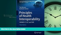 READ THE NEW BOOK Principles of Health Interoperability: SNOMED CT, HL7 and FHIR (Health
