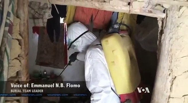 Ebola Virus Disease : Removing Ebola-Infected Bodies - Video