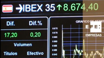 La Bolsa rompe una racha de tres semanas de bajadas, pero no consigue recuperar los 8.700