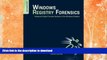 FAVORITE BOOK  Windows Registry Forensics: Advanced Digital Forensic Analysis of the Windows