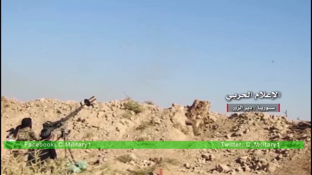 Сирия. Подразделения САР ведут бои с боевиками ИГИЛ в Дейр-Эз-Зор.