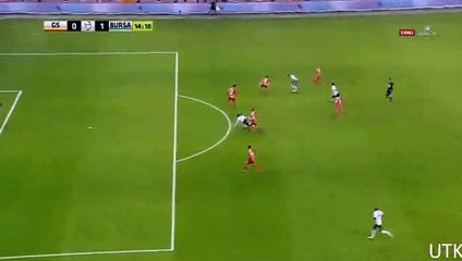 Kubilay Kanatsizkus Goal - Galatasaray 0-1 Bursaspor 25.11.2016