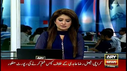 Illegal weapons case against Faisal Raza Abidi dismissed