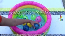 Funny Smiley Wet Balloons | 10 Wet Colours Face Balloons | Mega Learn Colors Balloon Compilation