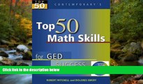 READ book  Top 50 Math Skills for GED Success, Student Text with CD-ROM (GED Calculators) READ