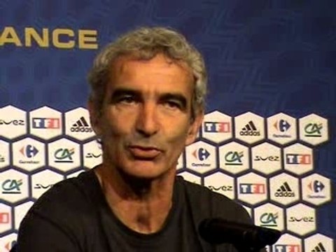 Domenech sur l'absence de Gallas
