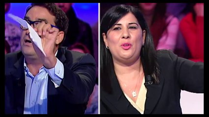 شكيب يتشنج ويهم بمغادرة البلاتوه و لطفي العماري يشد فيه