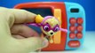 Paw Patrol learning Colors with Chase, Marshal, Rubble, Skye, Rocky - Microwave Play Doh Surprises