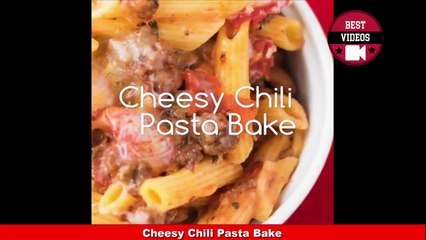 Cheesy Chili Pasta Bake - Best Video
