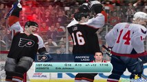 NHL 09-Dynasty mode-Philadelphia Flyers vs Washington Capitals-Game 69