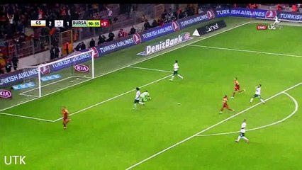 Eren Derdiyok Goal HD - Galatasaray 3-1 Bursaspor - 25.11.2016