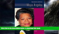Best book  Maya Angelou: Poet (Black Americans of Achievement (Hardcover)) [DOWNLOAD] ONLINE